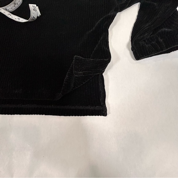 2 for$15 Old Navy Girl’s Cozy Mock-Neck Black Chenille Sweater Size L (10-12) - Picture 4 of 11